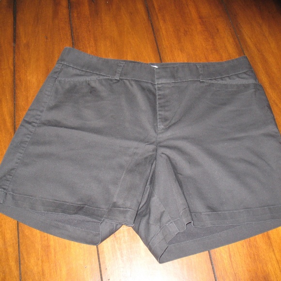 Women's Dockers Shorts Mid Rise Curvy Black 14 B3 - Picture 1 of 2